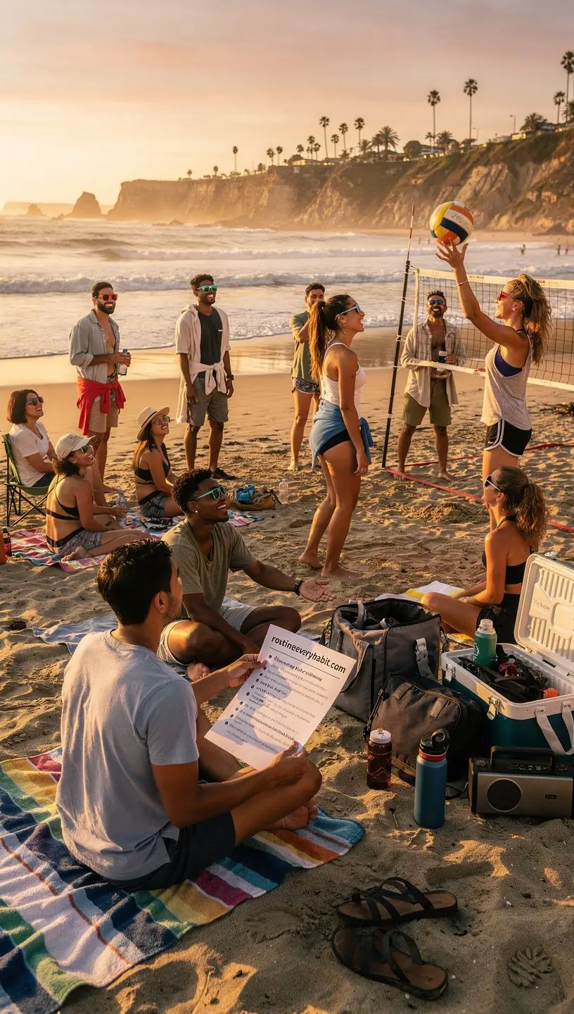 Счастливые путешественники, исследующие живописные тропы в парке